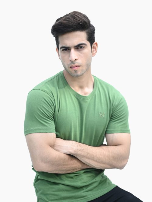 Men’s Crew Neck T-Shirt - Green