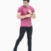 Men’s Crew Neck T-Shirt - Red