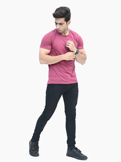 Men’s Crew Neck T-Shirt - Red