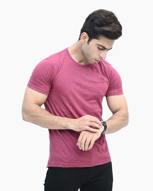 Men’s Crew Neck T-Shirt - Red