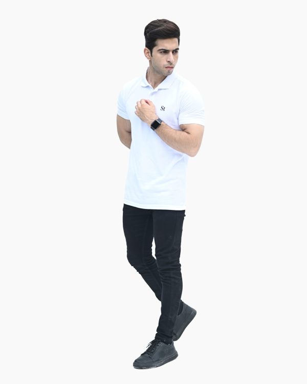 Men’s Polo Shirt - White