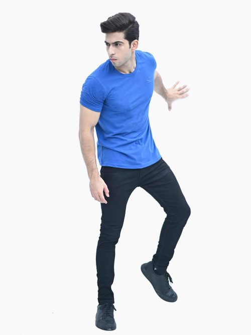 Men’s Crew Neck T-Shirt - Blue
