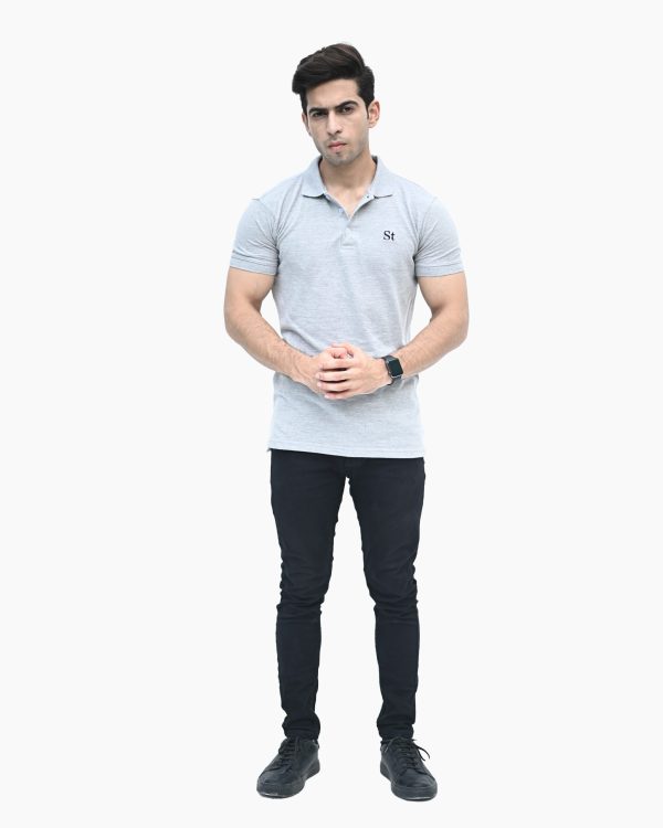 Men’s Polo Shirt - Grey