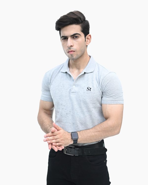 Men’s Polo Shirt - Grey
