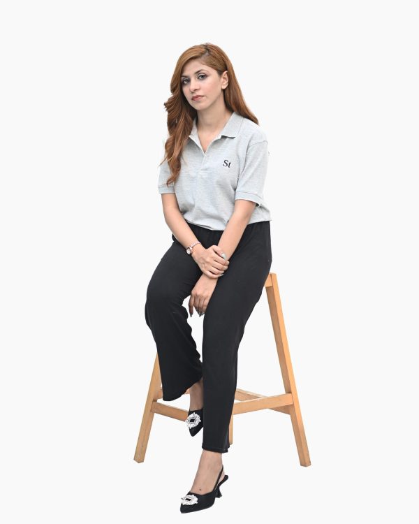 Women’s Polo Shirt - Grey
