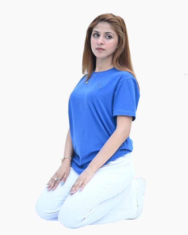 Women’s Crew Neck T-Shirt - Blue