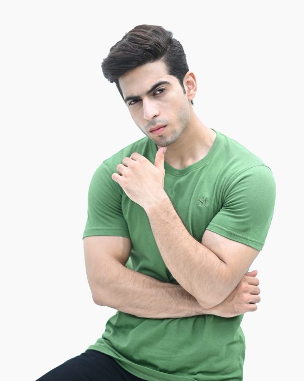 Men’s Crew Neck T-Shirt - Green